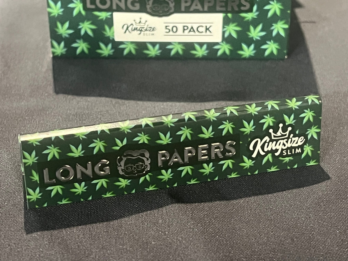 1x Granny's new Organic Slim Long Papers aus Hanf | 108 x 45 mm | 36 Blatt ungebleicht | King Size | organic hemp