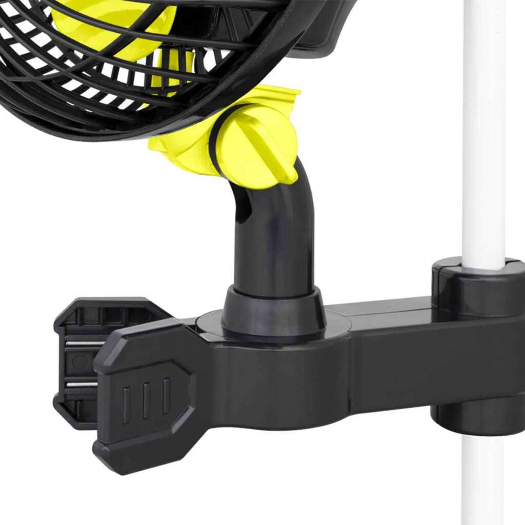 Schwenkventilator 20Watt | Ø20cm mit Stangenclip | PROFAN | Garden Highpro