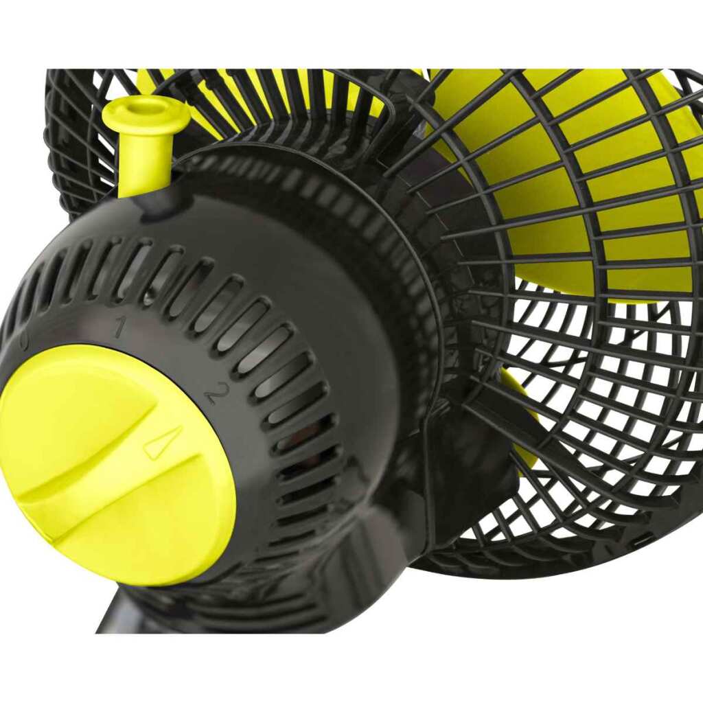 Schwenkventilator 20Watt | Ø20cm mit Stangenclip | PROFAN | Garden Highpro