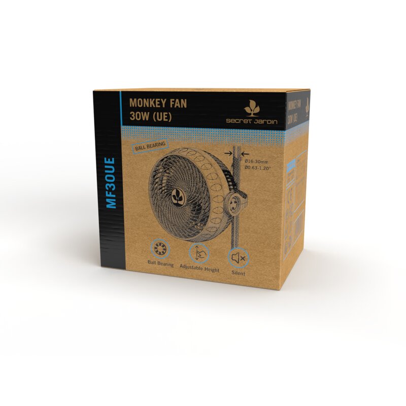 Secret Jardin Monkey Fan 18cm 30W Kugellager