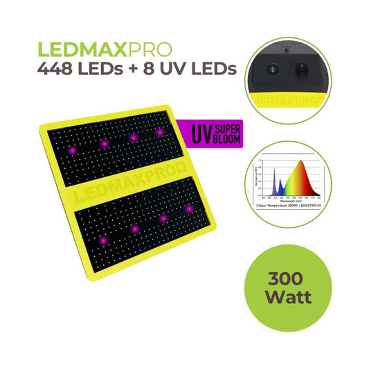 LEDMAXPRO 300W | LED Grow Lampe | Garden Highpro | 627,7 μmol/s